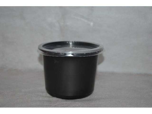 Контейнер К115 суповой 500 мл. Черный СПК